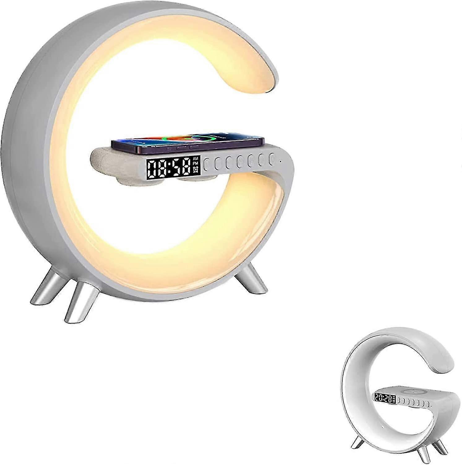 New Smart Table Lamp Wireless Charger Atmosphere Lamp Bluetooth