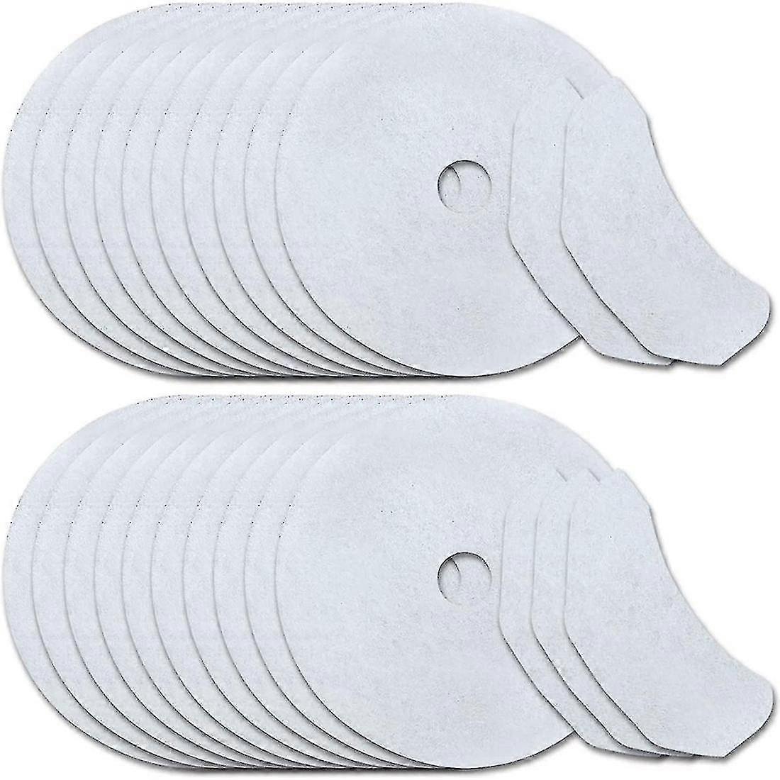 30 Pieces Dryer Exhaust Filter, Universal Portable Dryer Lint Filter Replacement Panda/