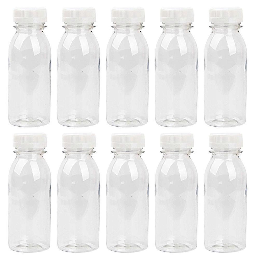 12 stk. smoothiebeholdere, lokk, drikkeflasker, gjenbrukbare flasker, lokk, flaskekorker, plastflasker, plastflasker, festflasker