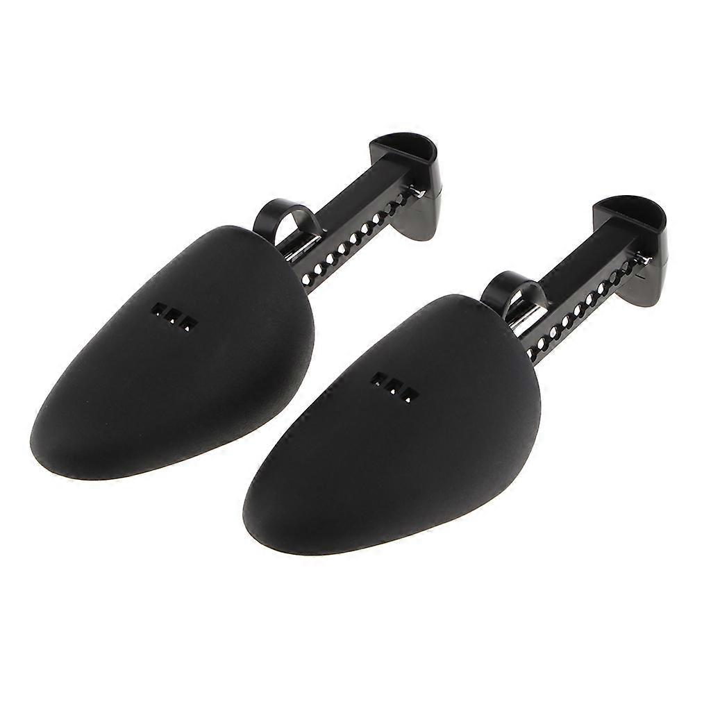 1pair Plastic Shoe Tree Adjustable Length Boot Stretcher Mens And Womens