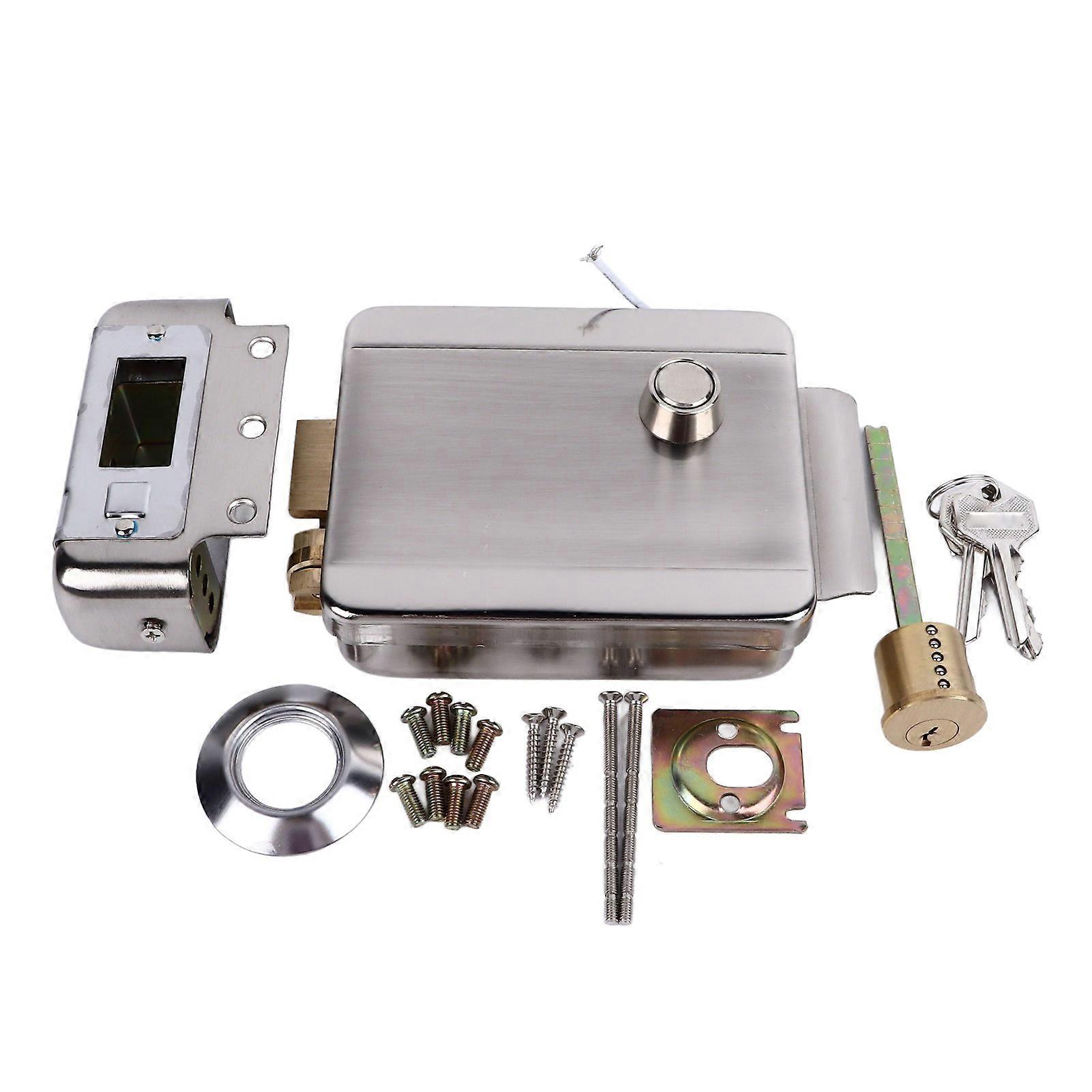 Electric Control Door Lock For Doorbell Intercom Access Control Security System For Home 12v