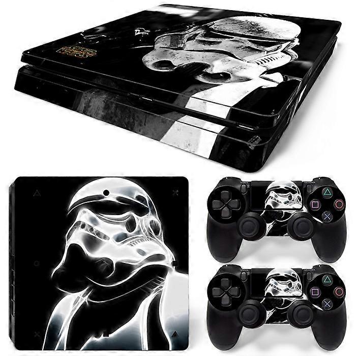 2pcs Star Wars Darth Vader Protective Sticker For Sony Ps4 Slim Console For Controller