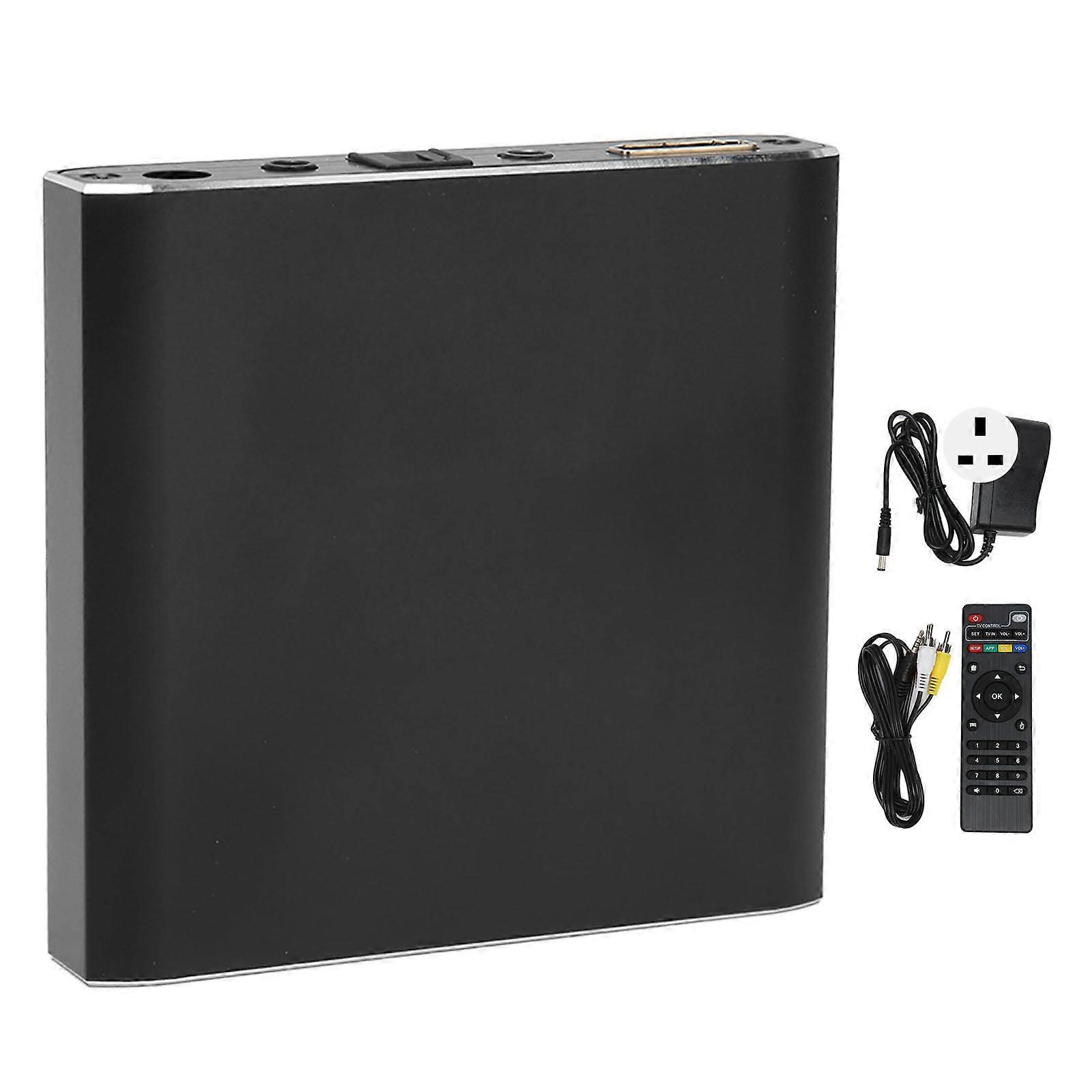 4k Media Player Uhd 30fps Video Picture Music Mini Hd Multimedia Interface Auto Play Loop Function Media Player 100240v Uk Plug