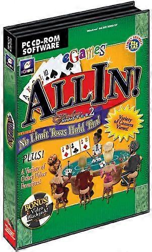 Poker Master 2 All In (PC CD) [Windows] - Game - New & Sealed