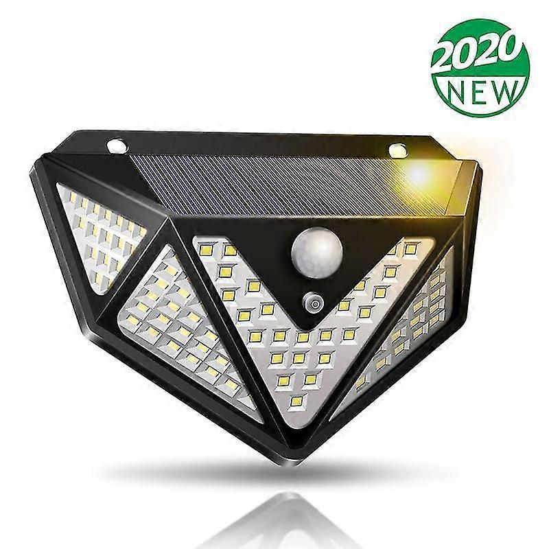 166-Led Solar Light Motion Sensor Lights Wireless  Waterproof Outdoor Light