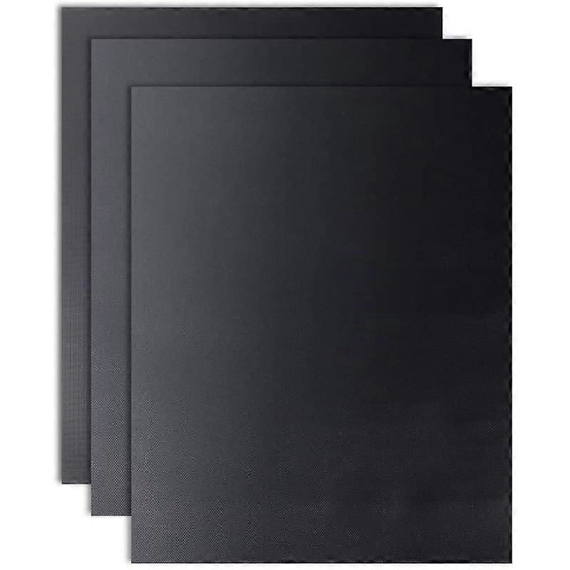 Grill Mats (Set Of 3), Bbq Grill Mats, High Quality, Heat-Resistant, Permanent Baking Film, Reusable, Non-Stick, Reusable Baking Mats, Baking Paper, C