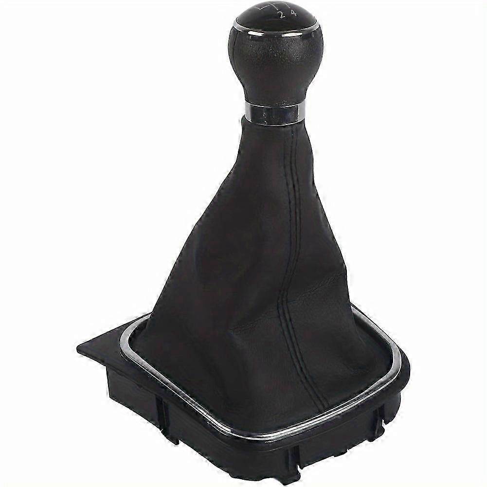 Car Gear Shift Knob Gaiter, 5 Speed Car Gear Shift Knob Gearstick Gaiter Boot Kit for 6 MK5 MK6 2005 2006 2007 2008 2009 2010 2011 2012 2013 2014