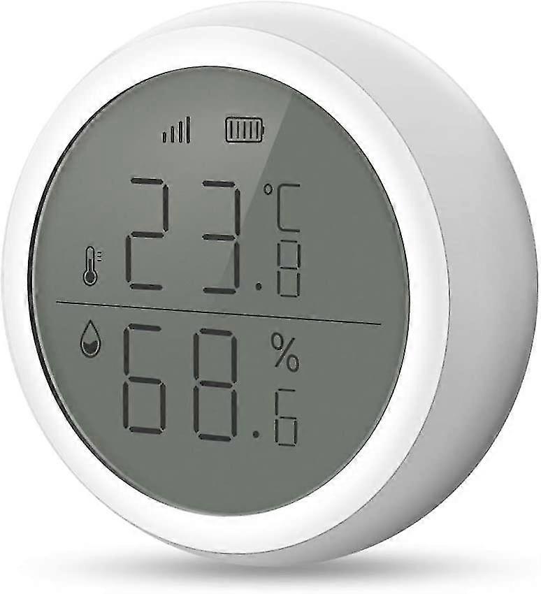 Zigbee Digital Hygrometer Thermometer Innenmonitor und Hygrometer mit LCD-Display