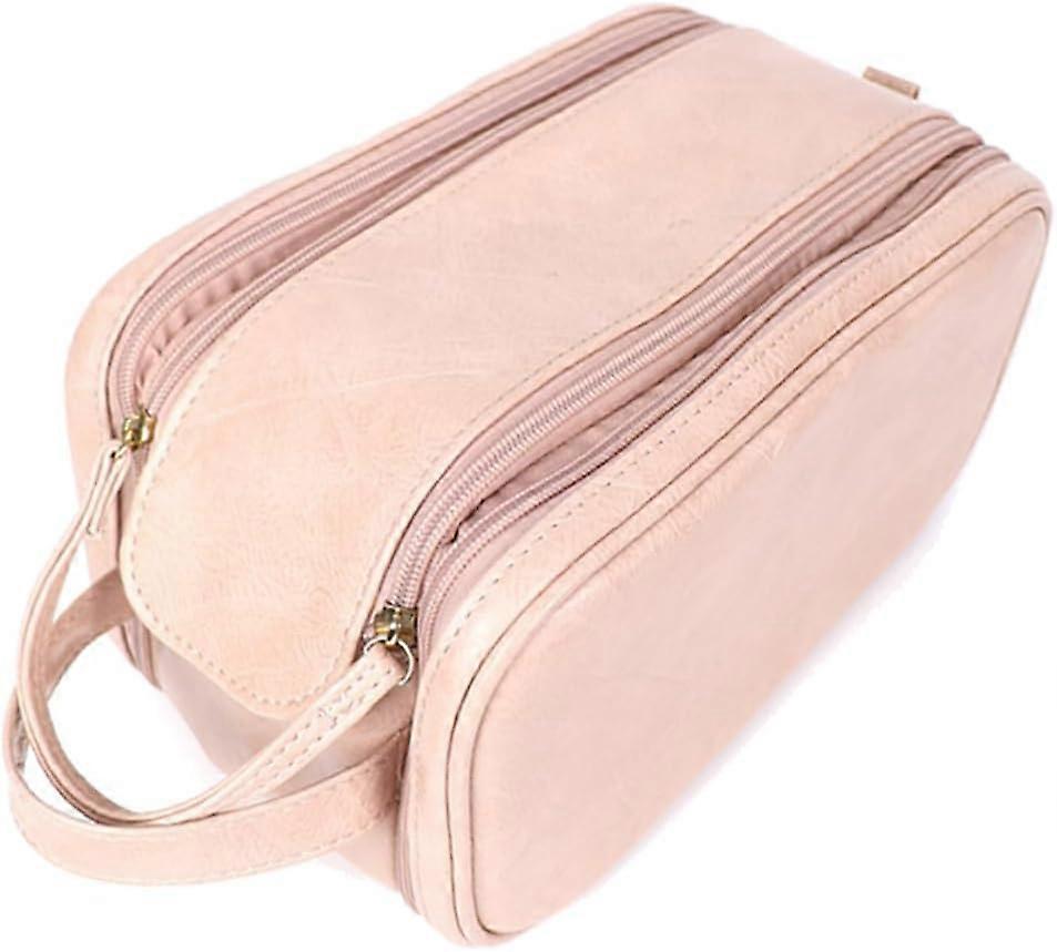 Große Make-up-Tasche Für Reisen - Mit Herausnehmbaren Fächern & Pinselhalter