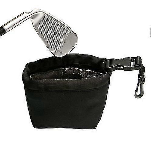 Golfmailojen ja -pallojen puhdistuspussi, vedenpitävä puhdaspintainen teknologiavuori, puhdistaa mailan urat, paras golflahja