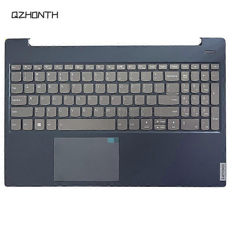 For Lenovo Ideapad S340-15IWL S340-15API S340-15 Palmrest Upper Case with Backlit Keyboard (Blue)