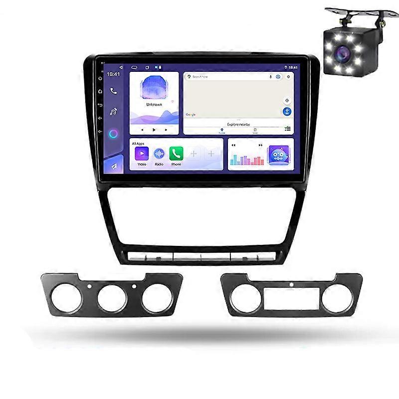 Car Multimedia Radio For Skoda Octavia 2 A5 2008-2013 Android Navigation GPS Player Carplay