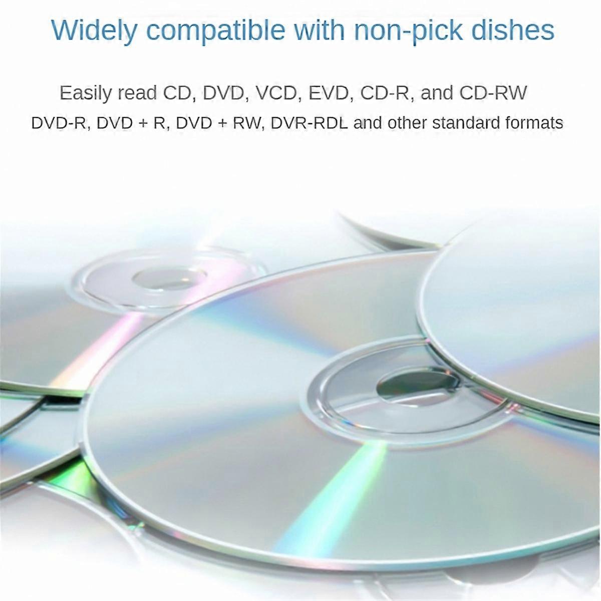 Type-C USB-C USB3.0 DVD Burner External Multifunctional Portable Mobile Laptop External Optical Dri