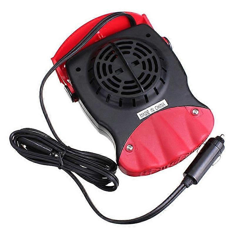 2 In 1 Protable Auto Car Heater Heating Cooling Fan With Swing-out Handle GL Windscreen Window Demister Defroster 12V 150W