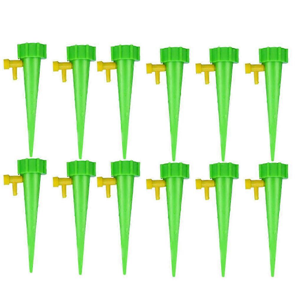 12Pcs Plant Water Funnel Flower Drip Spikes Automatically Watering Tools