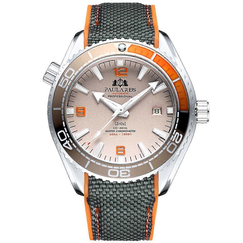 PAULAREIS canvas rubber strap men's Wrist watch