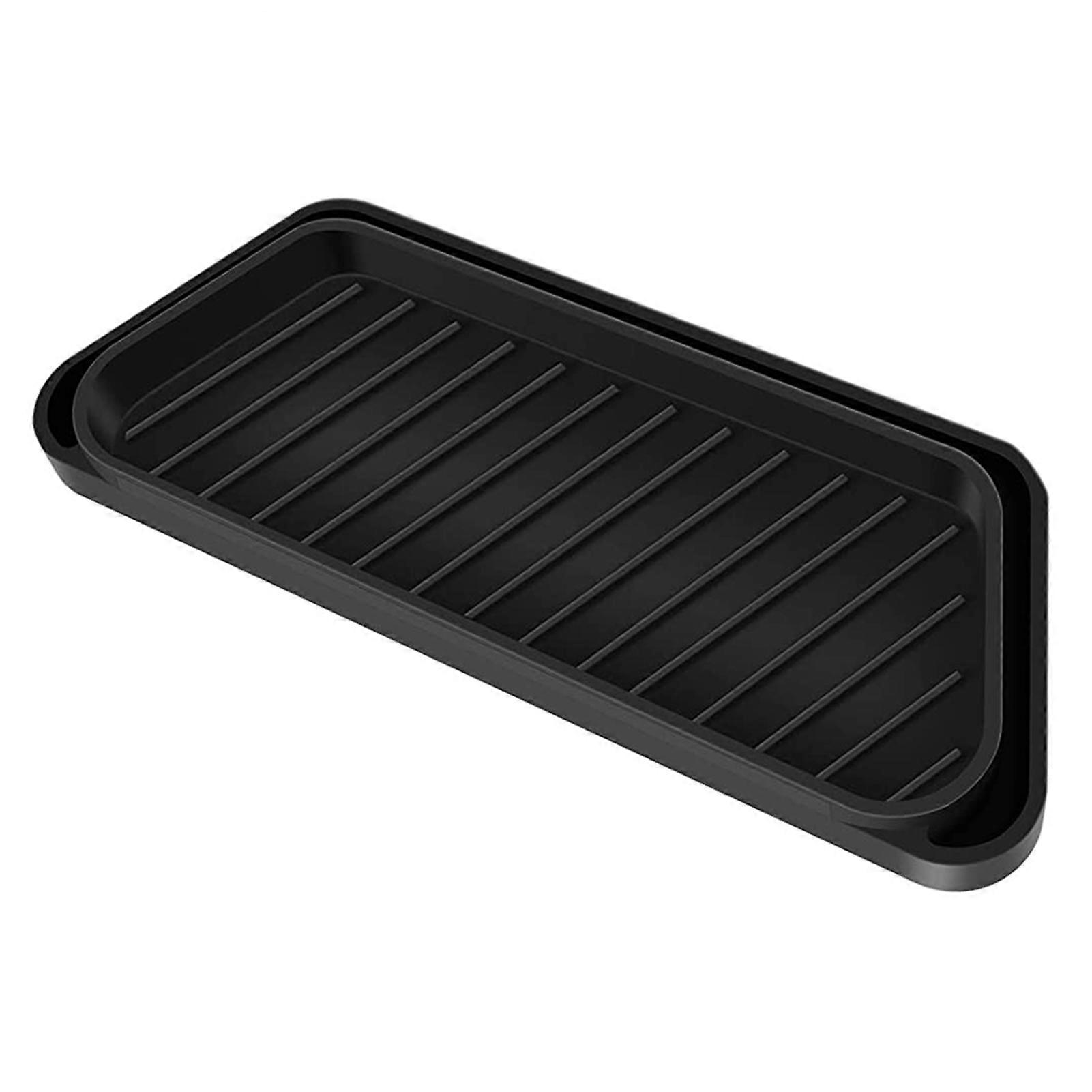 Refrigerator Drip Catcher Tray Reusable and Durable Faucet Mat for Laundry Room Farmhouse