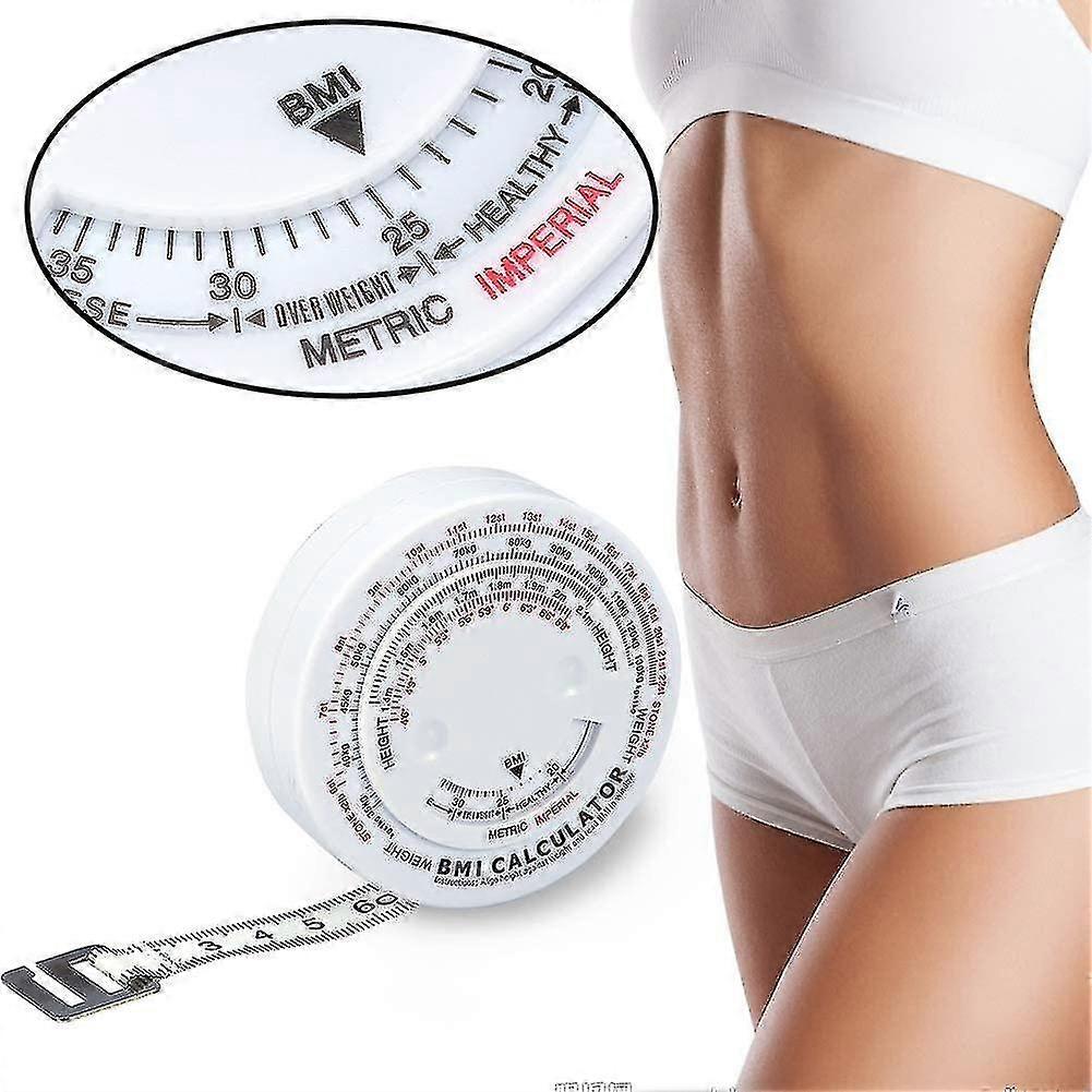 Bmi Anatomical Body Meter Bmi With Bmi Calculator For Body Height Weight, Accurate Measurement, Strong Tension And Clear Printing