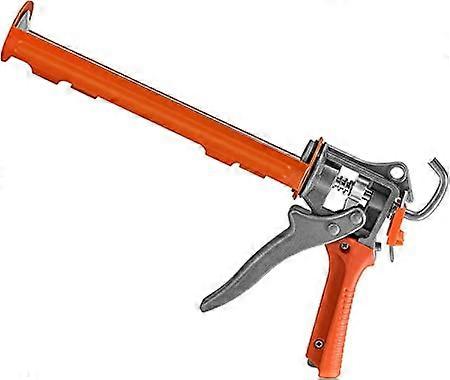 ZK-Caulking gun with swivel frame, caulking gun, professional silicone syringe with thrust ratio 20:1, suitable for all common sealants and cartridges
