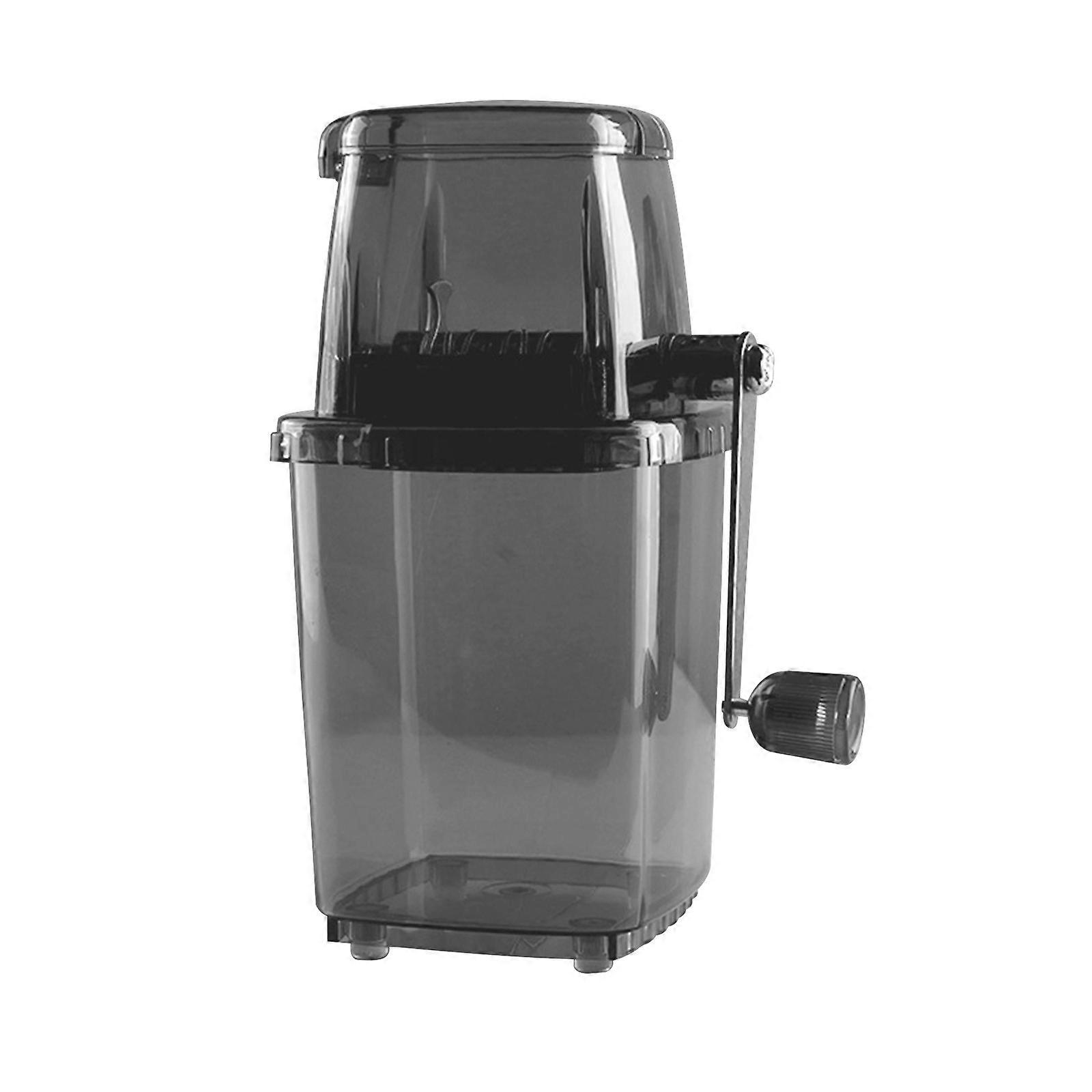 Hand Crank Ice CrusherIce Crusher Shaver For Making Drinks-for Fast Coarse, Shaved Or Fine Chips Snow Cones Or Slushies Mini Portable Ice Machine Ice 