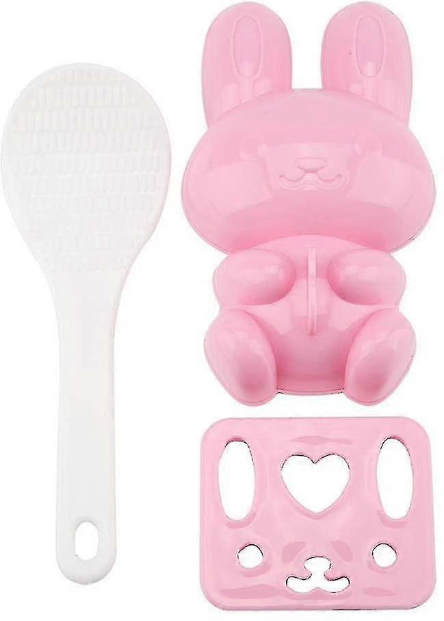 Food-grade Pp Rabbit Model Sushi Rice Mold Diy Handicraft Onigiri Make Tool