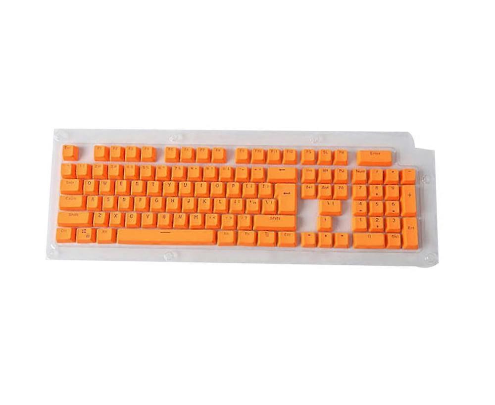 Doubleshot PBT Spacebar 104 Keycap Backlit for Cherry MX Mechanical Keyboard - Orange