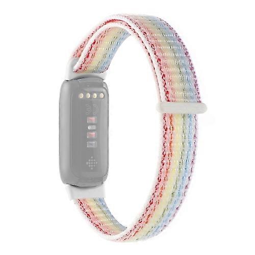 For Fitbit Luxe Nylon Loop Strap Watch Band