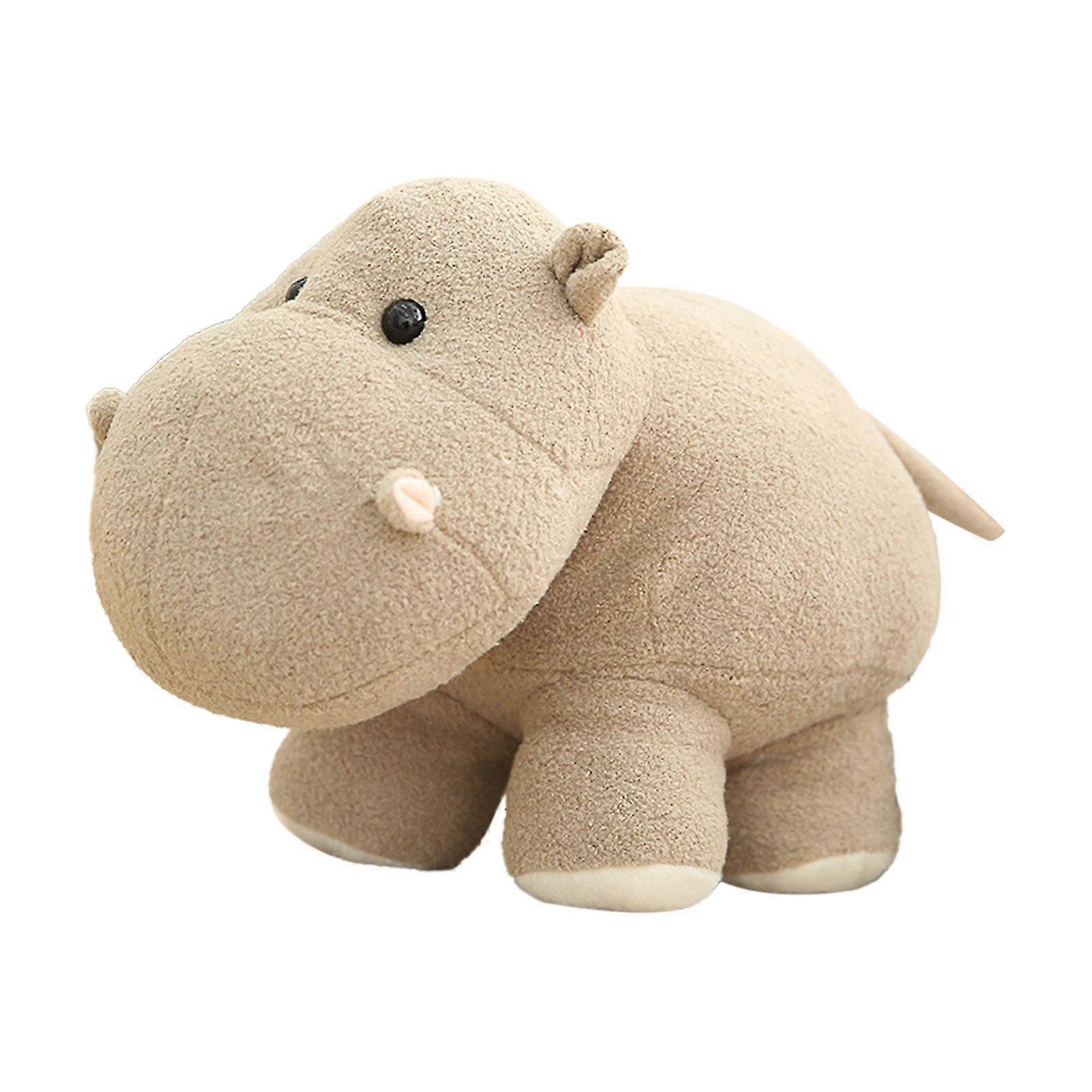 カバのおもちゃの素敵ななだめるような効果滑らかな表面かわいいカバの象の装飾のためのぬいぐるみ枕、30cm