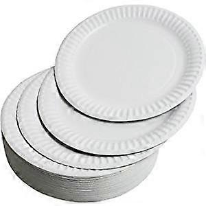 Premium Quality Large Disposable Party Paper Plates 100 Pack 23cm | Strong Paper Plates Perfect for Any Occassion