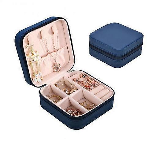 Square PU smykker Box Arrangør