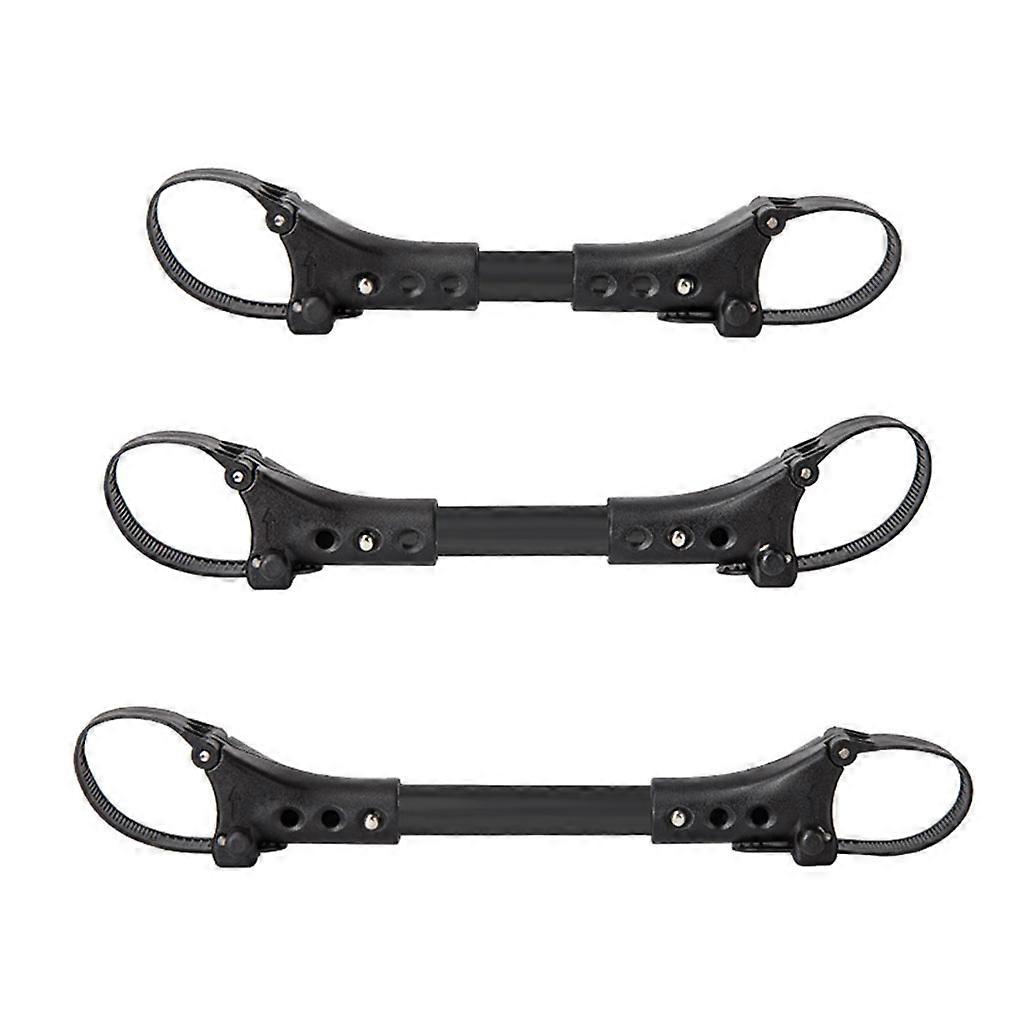 3Pcs Twin Baby Stroller Connector Universal Joints Triplets Quadruplets Infant Cart Secure Straps Adjustable Linker Hook Safety Leash Pushchair Couple