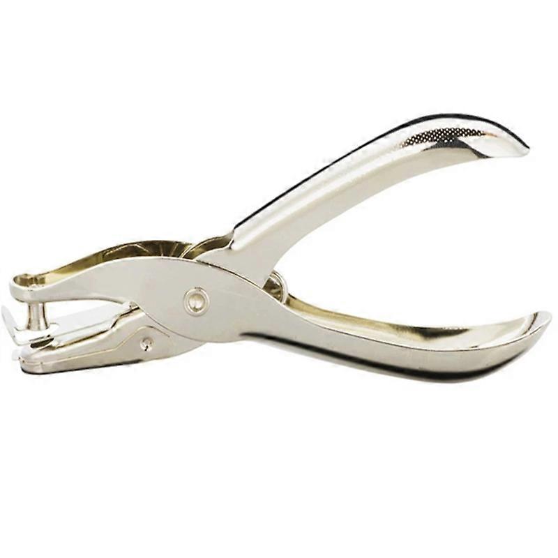 6mm Hole Puncher Single-hole Multifunctional Metal Hole Punch Pliers for Ticket