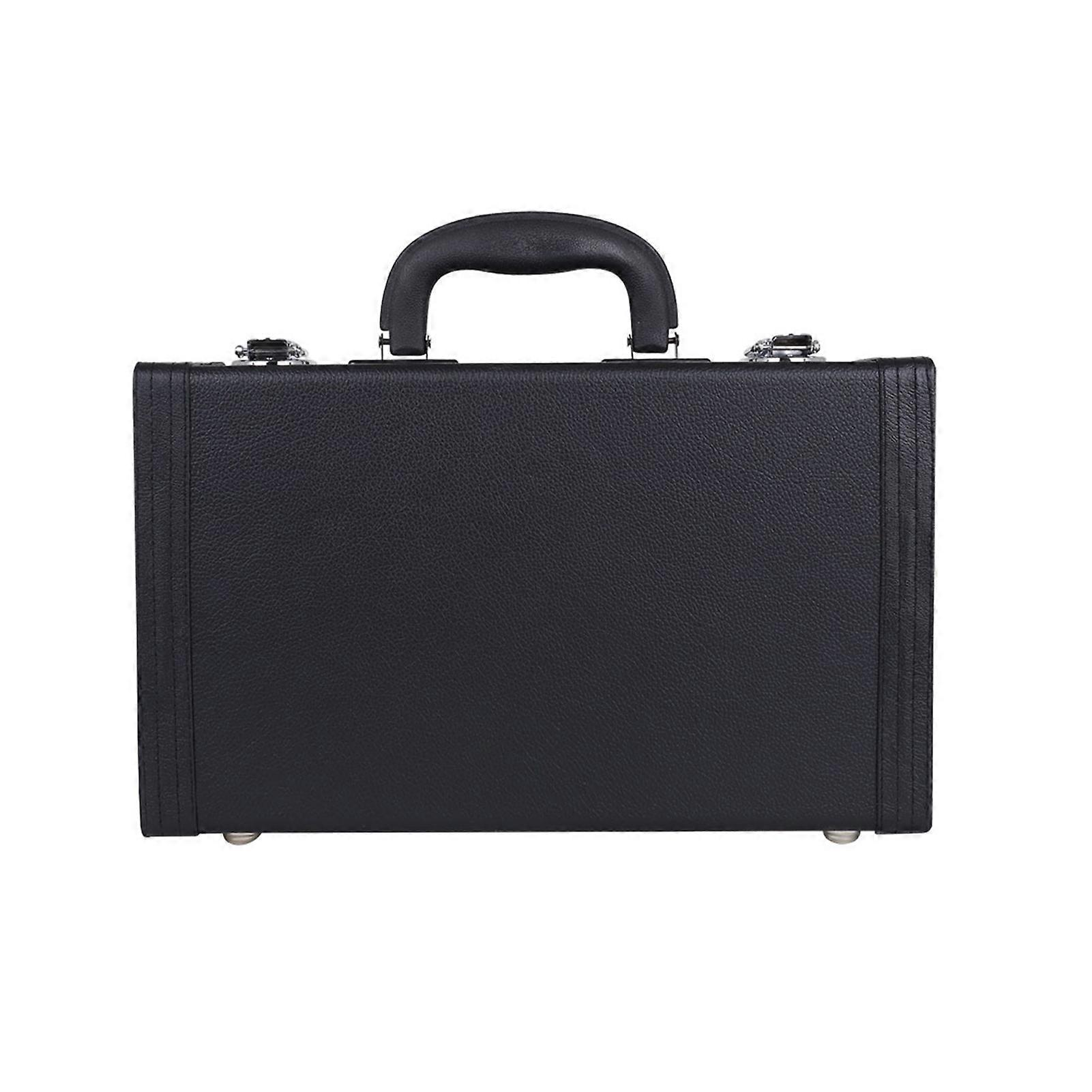 Kaesi Clarinet Case Solid Surface Ergonomics Handle Black Molded Clarinet Case with Locking Latch for Concert