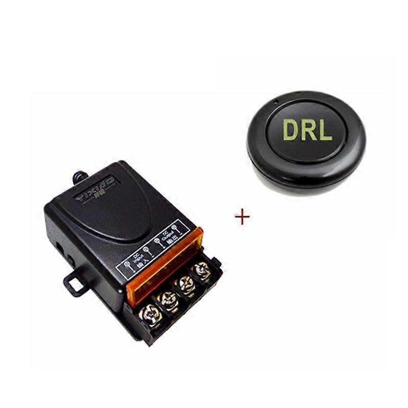 1PC DC 12V 30A BSM DRL ESP LED Electronic Dog 4 Channel Switch Wireless Remote Control Switch For Automotive