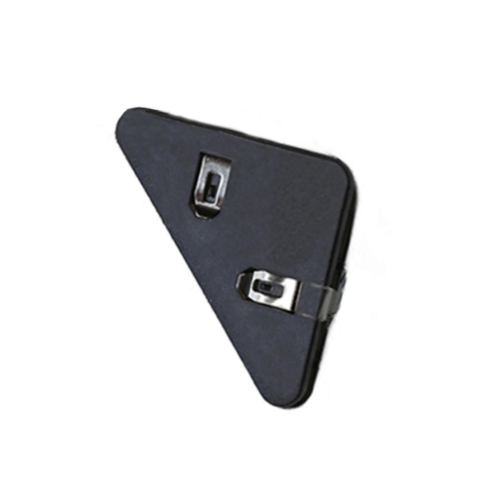 Mini Plastic Book Page Paper Corner Clips Document Triangle Bookmark Clamp