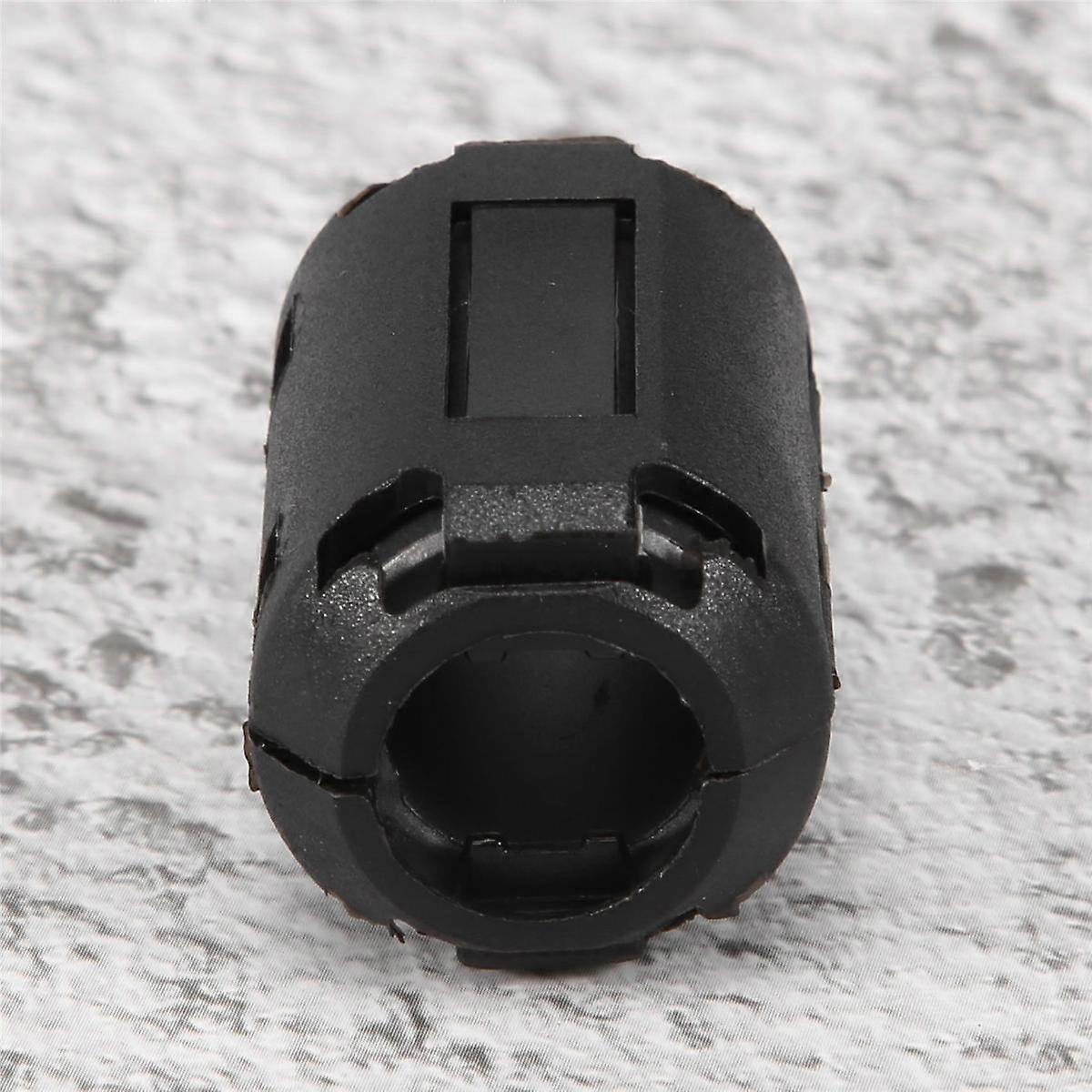 20 Pieces Clip-on Ferrite Ring Core RFI EMI Noise Suppressor Cable Clip for 3mm/ 5mm/ 7mm/ 9mm/ 13m