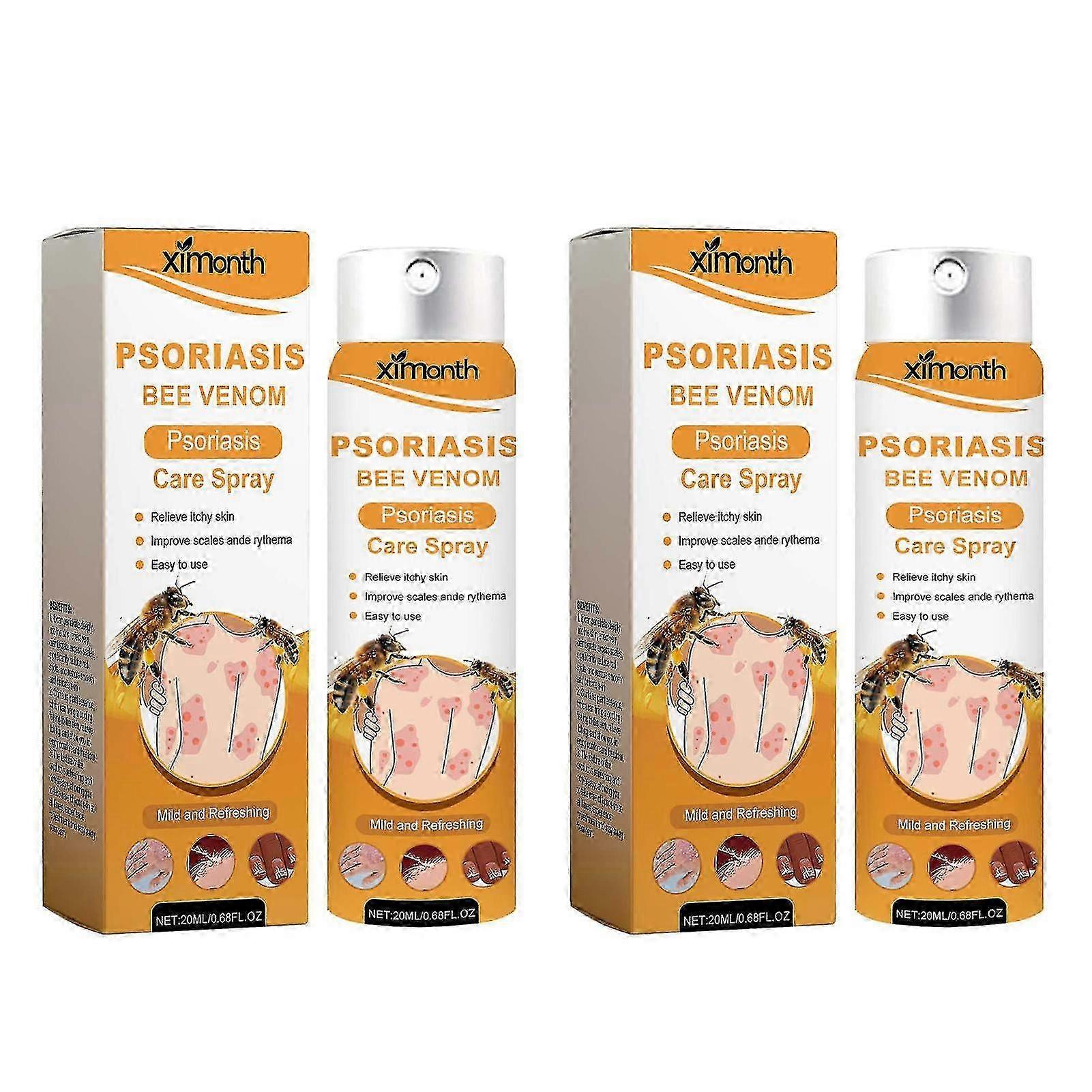 乾癬のための蜂毒スプレーすべての肌のタイプのための携帯用かゆみ止めボディケア液