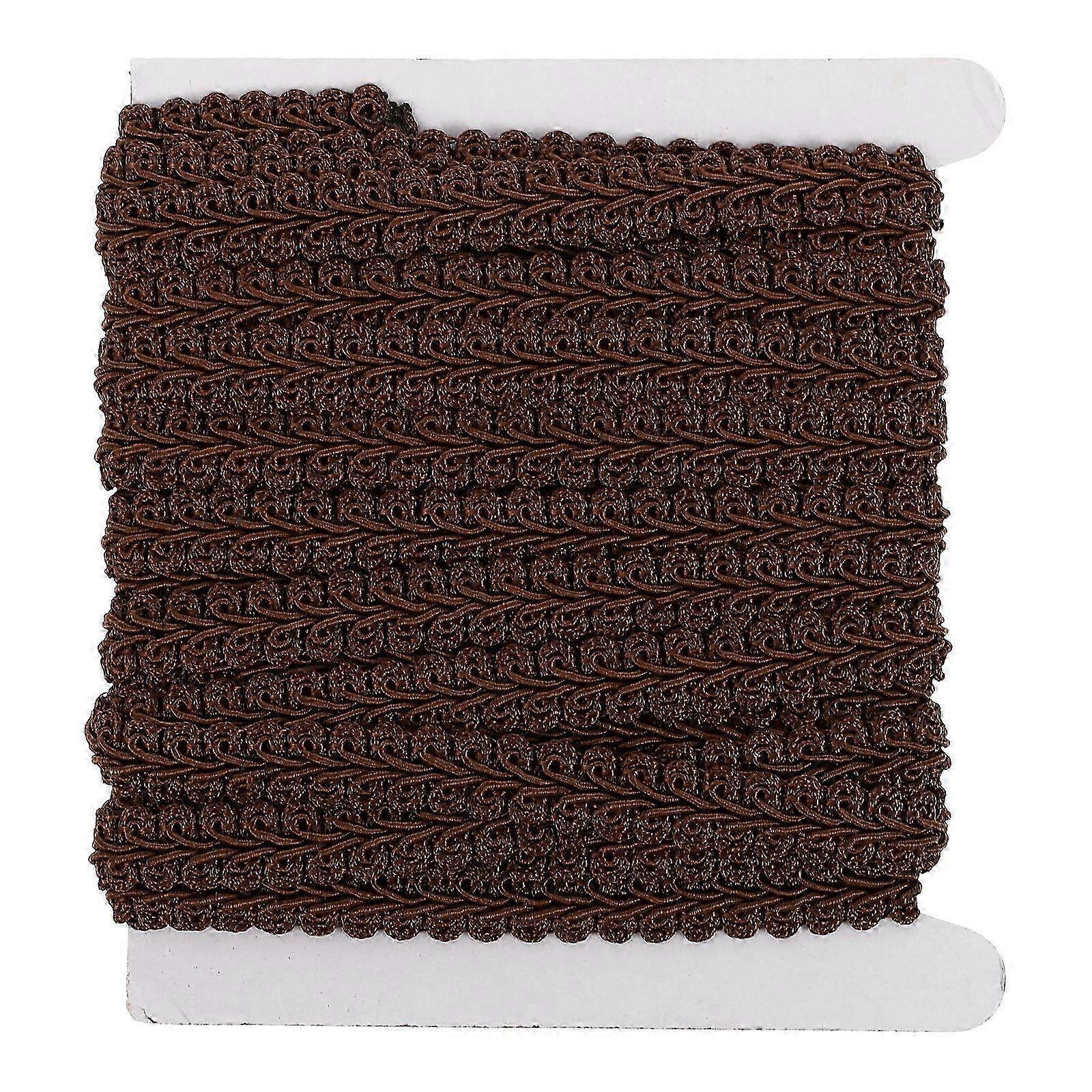 1 Roll Curtain Trim Ribbon DIY Polyester Braid Trim Pelmet Garment Edging