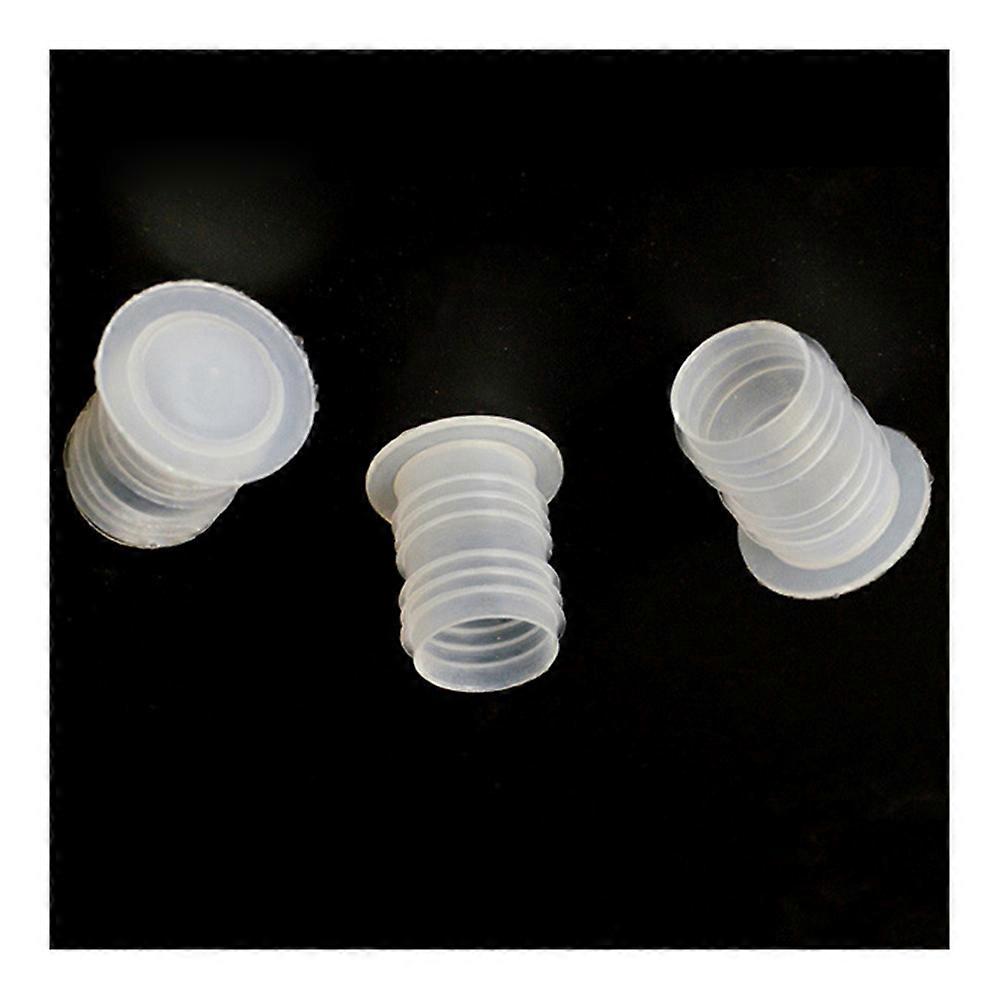 100 Food Grade PE Wine Stoppers for Home Brewing