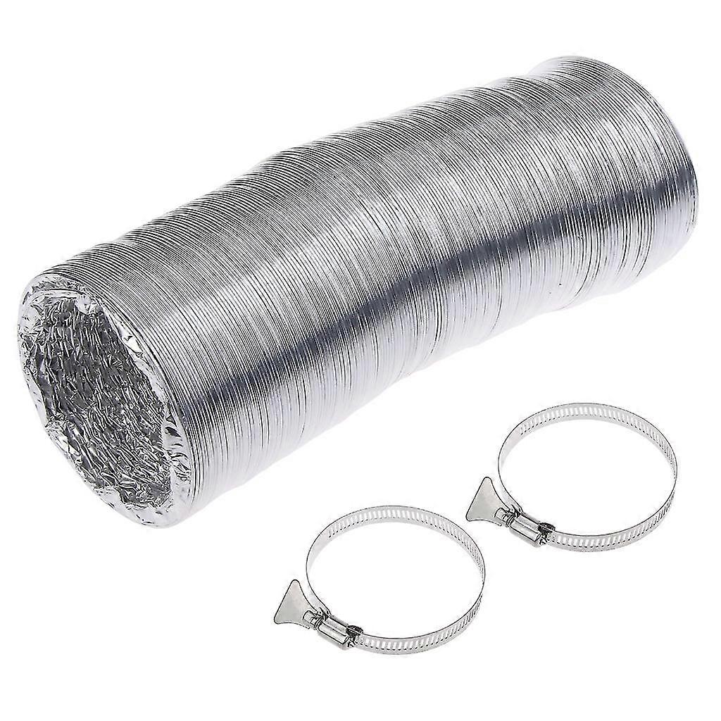 Flexible Aluminium Foil Ducting Hose For Kitchen Inline Duct Fan Ventilator