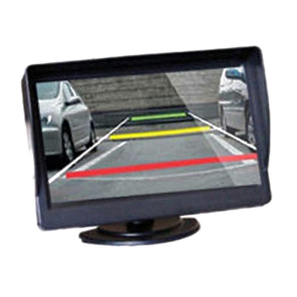 Car 4.3" Thin Rear View LCD 12V Display Screen Sunshade