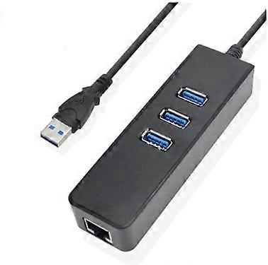 Adapter, USB 3.0 to RJ45 Gigabit LAN Adapter for Ultrabooks, Chromebooks, Laptops, Desktops, Plug and Play