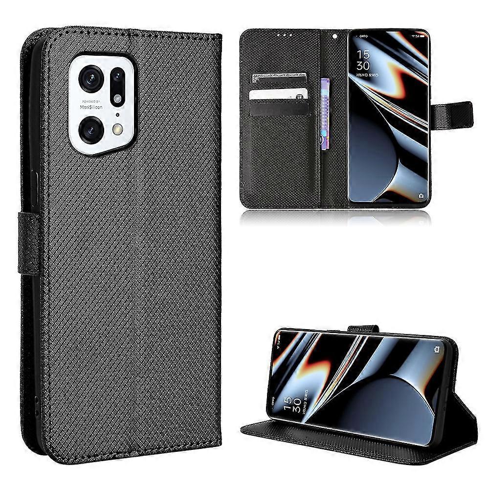 New Case Compatible With Oppo Find X5 Pro Magnetic Flip Wallet Cover