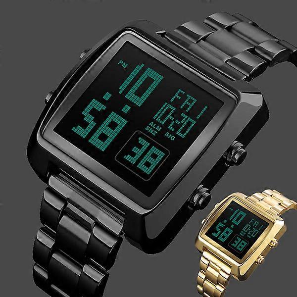 Men's Analog Digital Sport Quartz Watch Dual-Time Stop Multi-Function skmei 1369 Watches Countdown Alarm Watch for Men