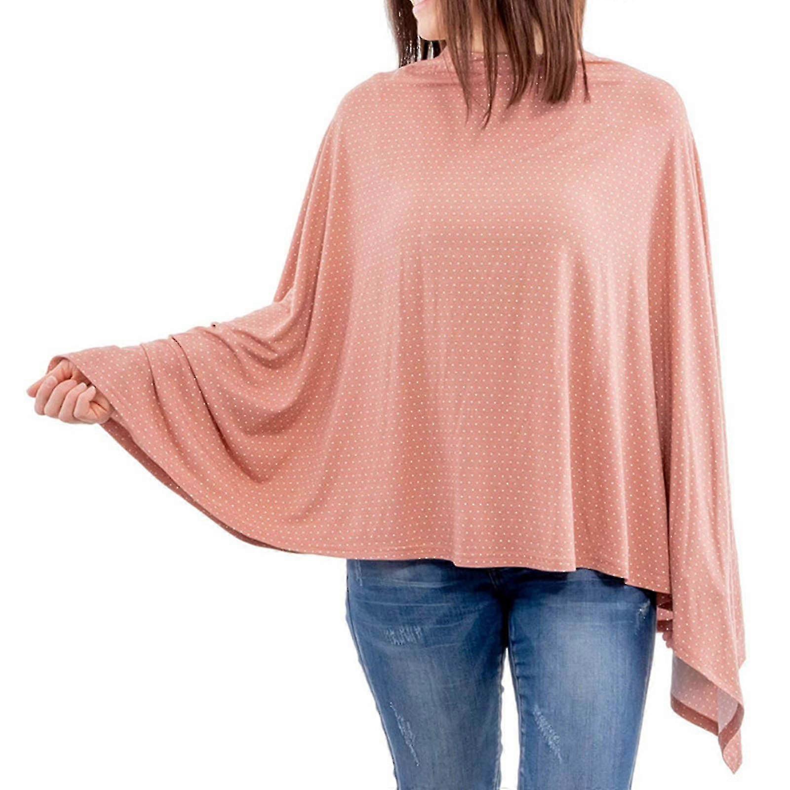 Serviette de couverture d’alimentation de la mère pour l’allaitement Canopée de bébé en coton hautement extensible