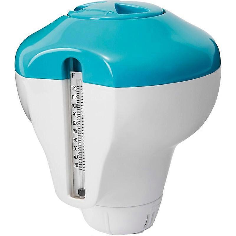 Diffuseur de chlore flottant  avec thermomtre