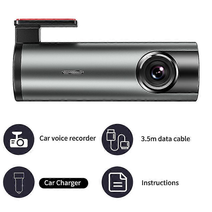 M300 Car DVR Voice Control Dash Cam 1440P WiFi Dashcams Hidden Car Camera Night Vision G-Sensor 24H Parking Monitor