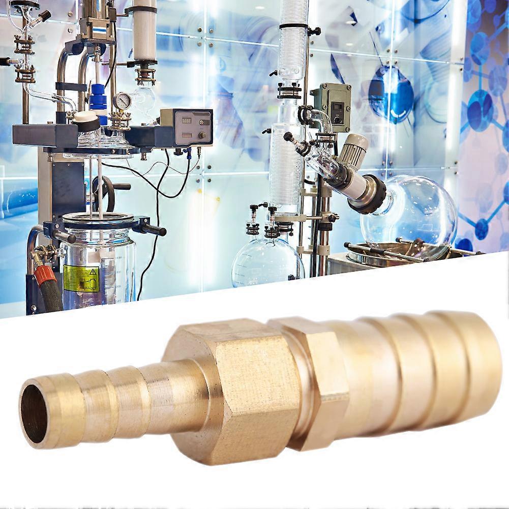 Brass Fitting Hose Barb Tail Reducer Reducing Plug Connector (8mm-19mm 1pcs)