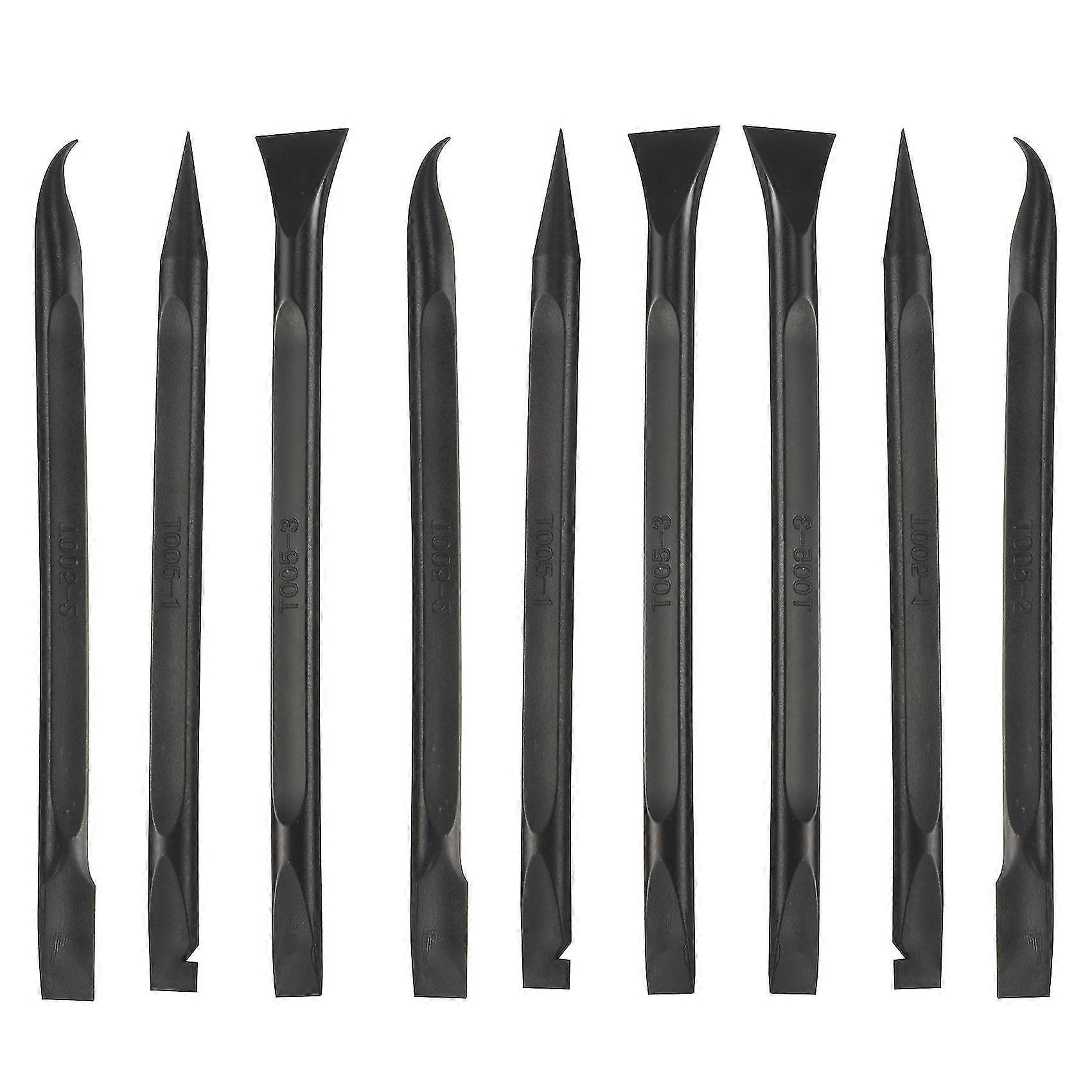 Multipurpose Plastic Scraper Tool - Scratch Free Cleaning Pen Shaped Scraper (9 Pcs)