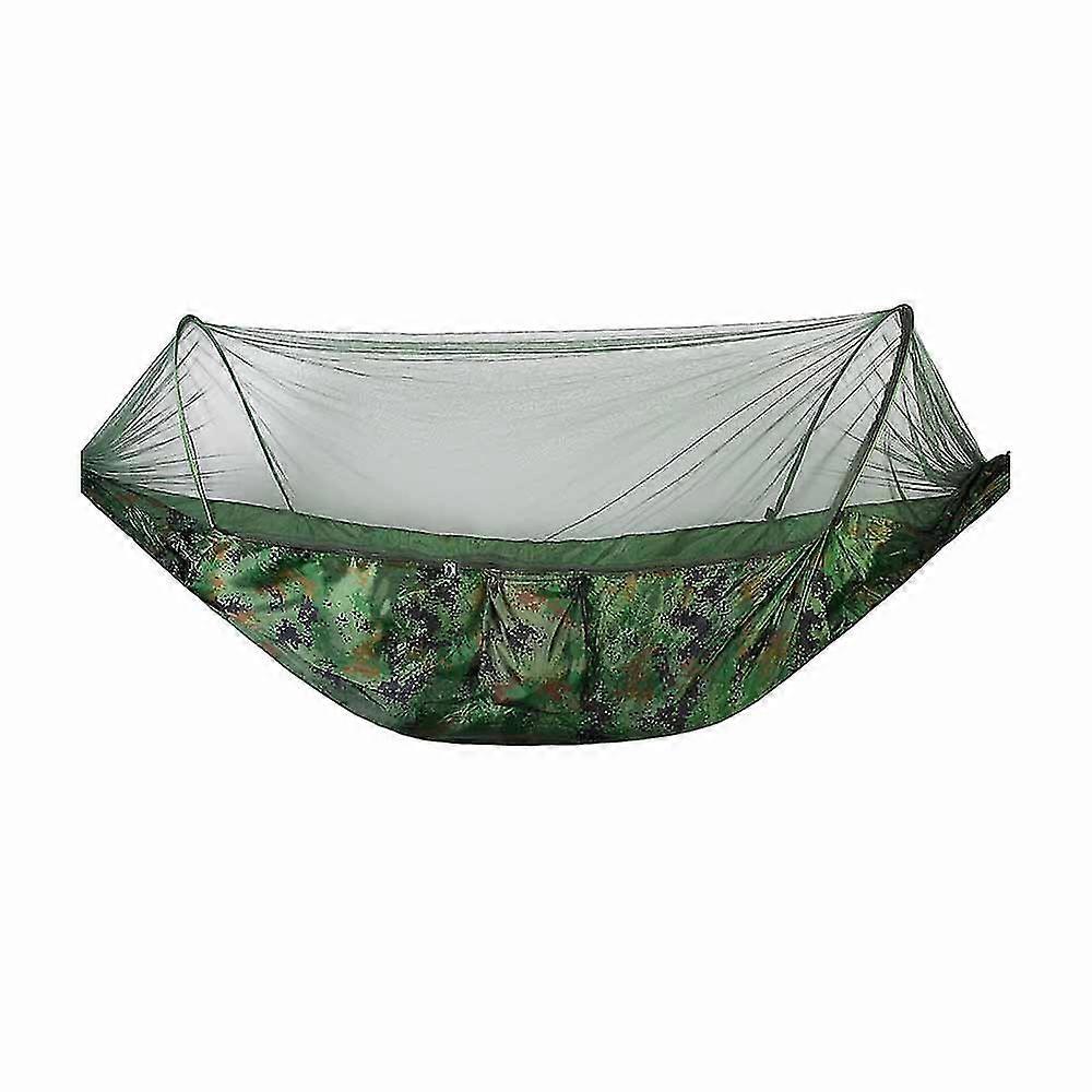Automatic Speed Open, Outdoor Single And Double Nylon Cloth Camping Hammock For Camping